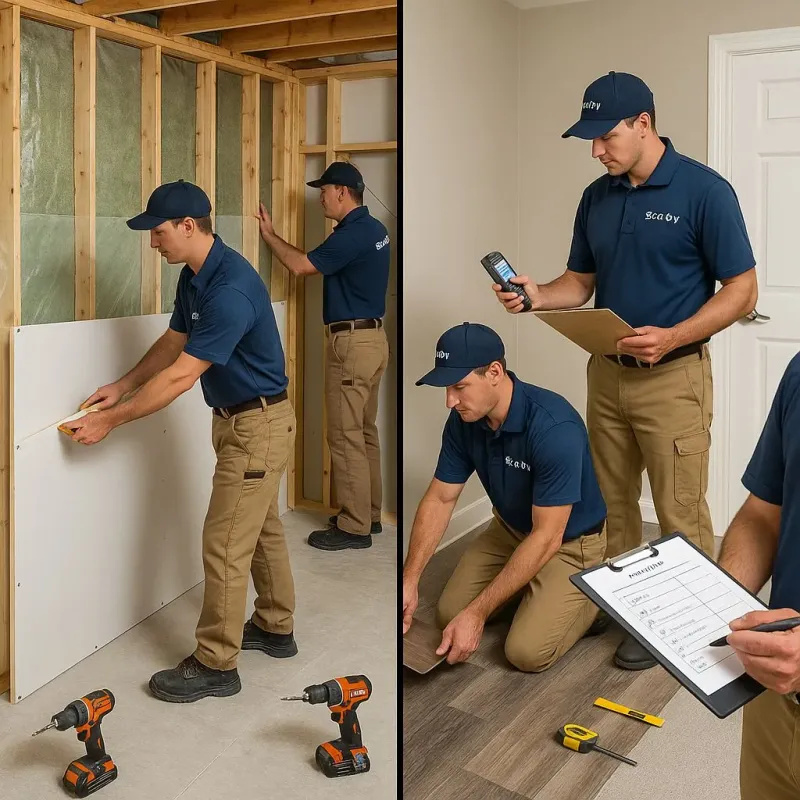 Repairs and Reconstruction process in Occidental, CA